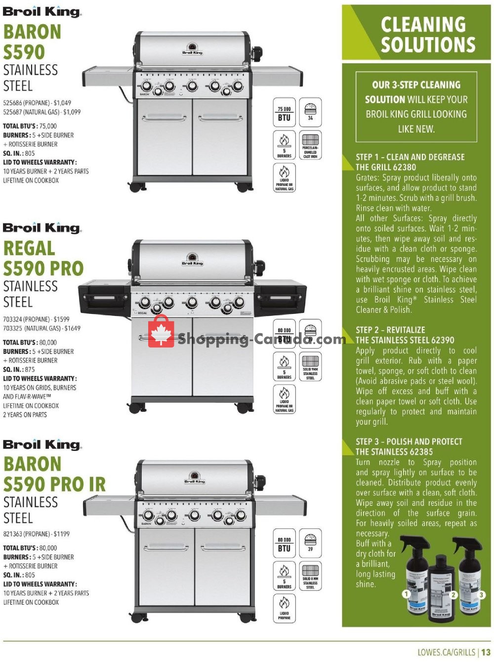 Lowe's flyer from Wednesday May 8, 2019 to Tuesday October 1, 2019 - page 13