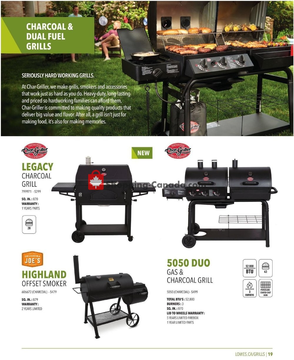 Lowe's flyer from Wednesday May 8, 2019 to Tuesday October 1, 2019 - page 19