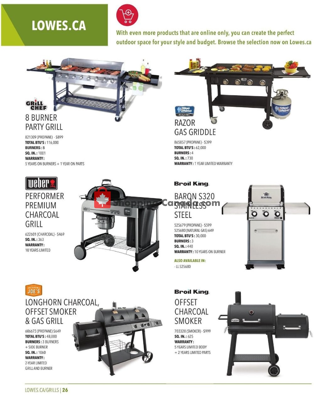 Lowe's flyer from Wednesday May 8, 2019 to Tuesday October 1, 2019 - page 26