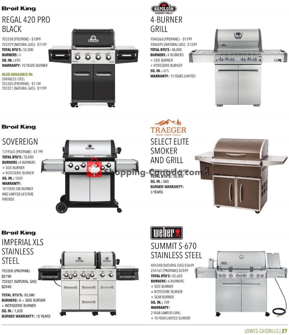 Lowe's flyer from Wednesday May 8, 2019 to Tuesday October 1, 2019 - page 27