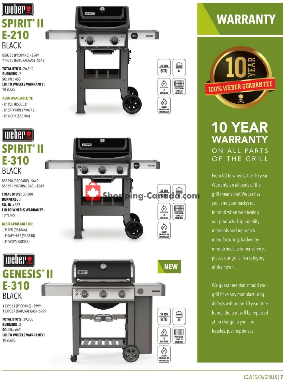 Lowe's flyer from Wednesday May 8, 2019 to Tuesday October 1, 2019 - page 7