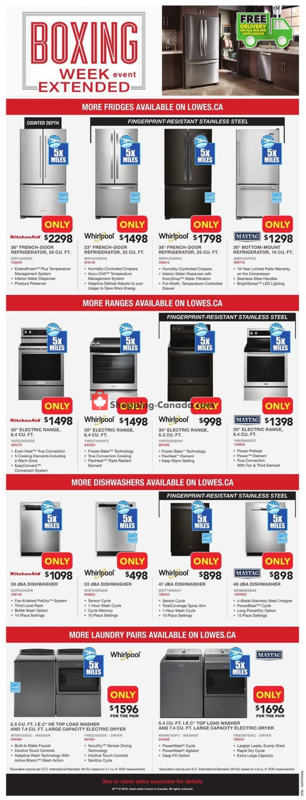 Lowe's flyer from Thursday January 3, 2019 to Wednesday January 9, 2019 - page 8