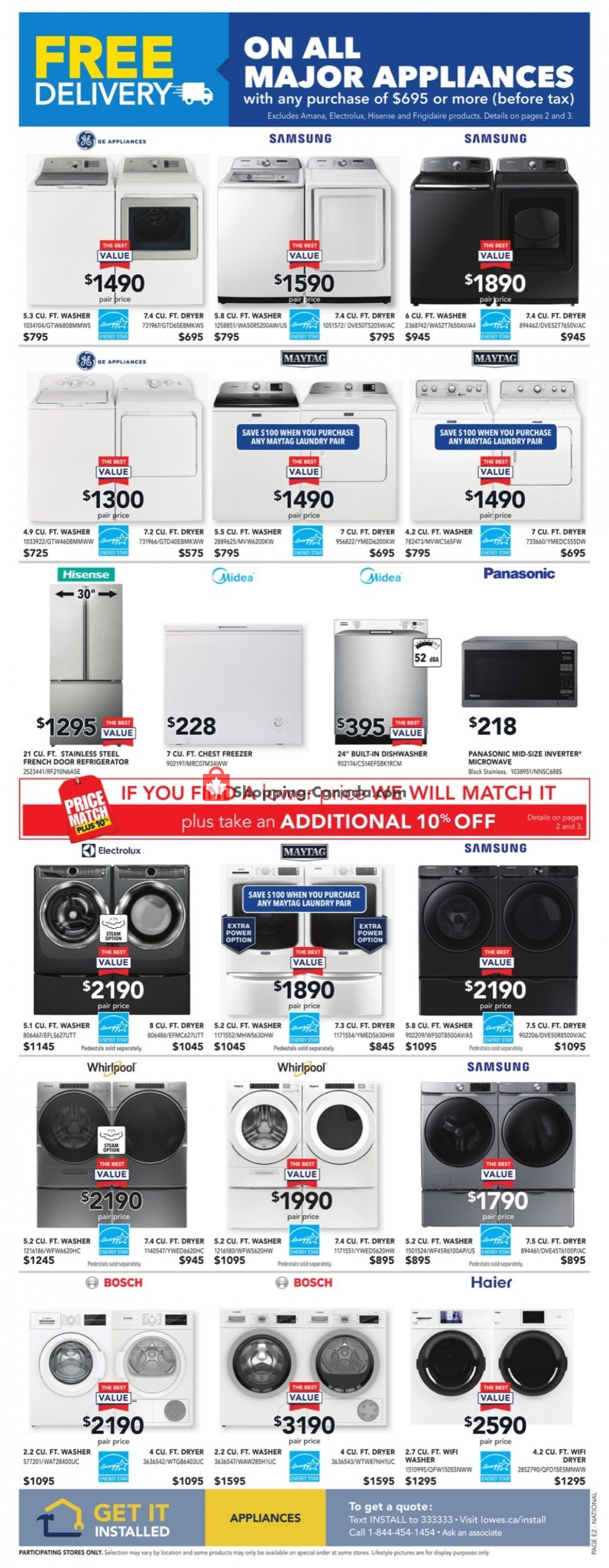 Lowe's flyer from Thursday May 6, 2021 to Wednesday May 12, 2021 - page 10
