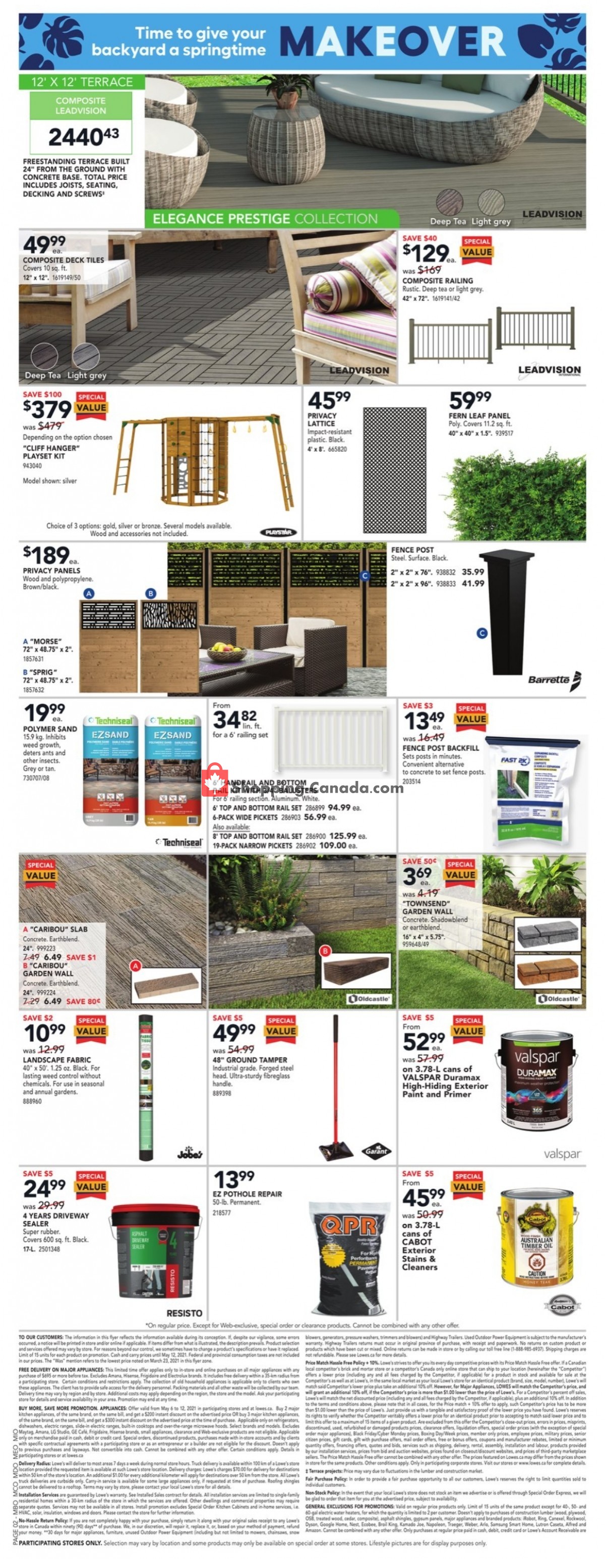 Lowe's flyer from Thursday May 6, 2021 to Wednesday May 12, 2021 - page 3