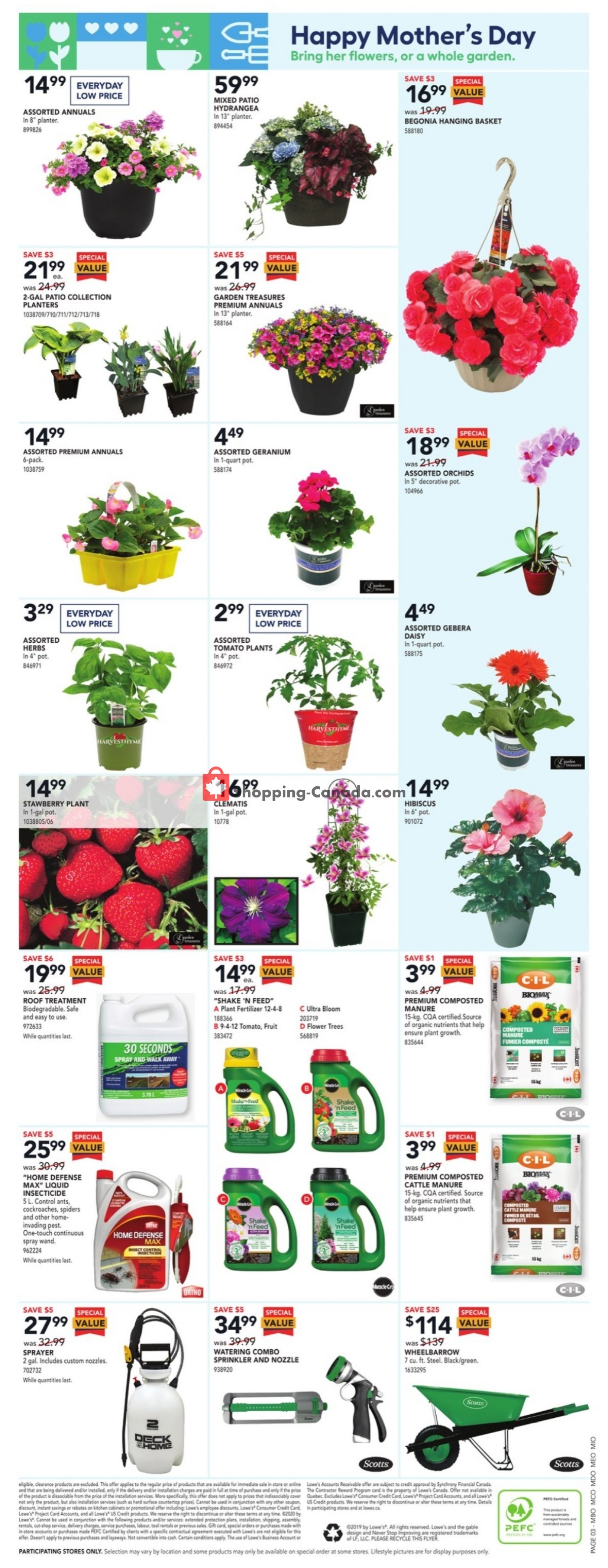 Lowe's flyer from Thursday May 6, 2021 to Wednesday May 12, 2021 - page 4
