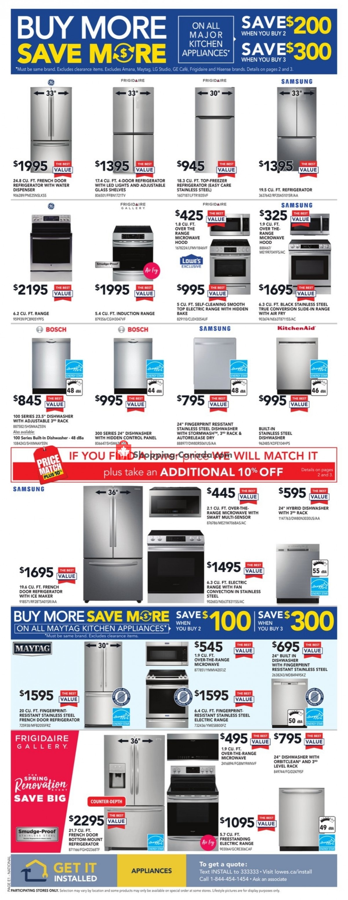 Lowe's flyer from Thursday May 6, 2021 to Wednesday May 12, 2021 - page 9