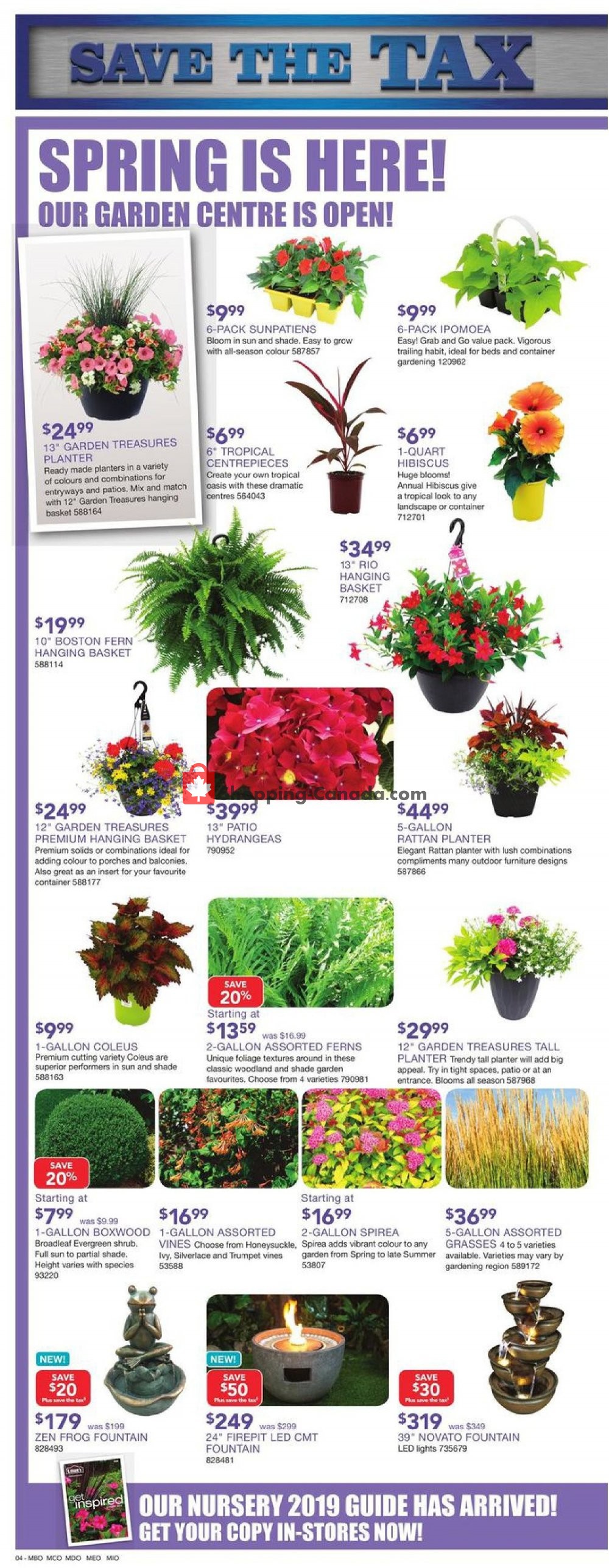 Lowe's flyer from Thursday May 16, 2019 to Wednesday May 22, 2019 - page 4