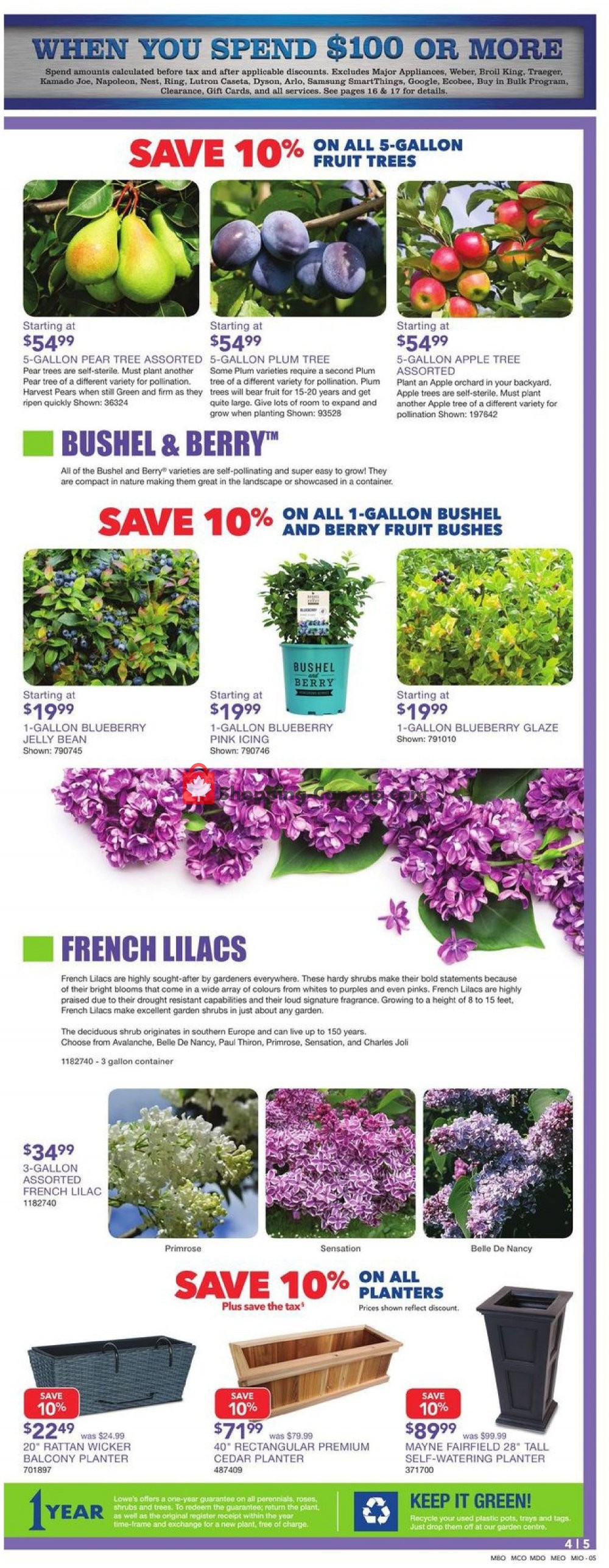 Lowe's flyer from Thursday May 16, 2019 to Wednesday May 22, 2019 - page 5