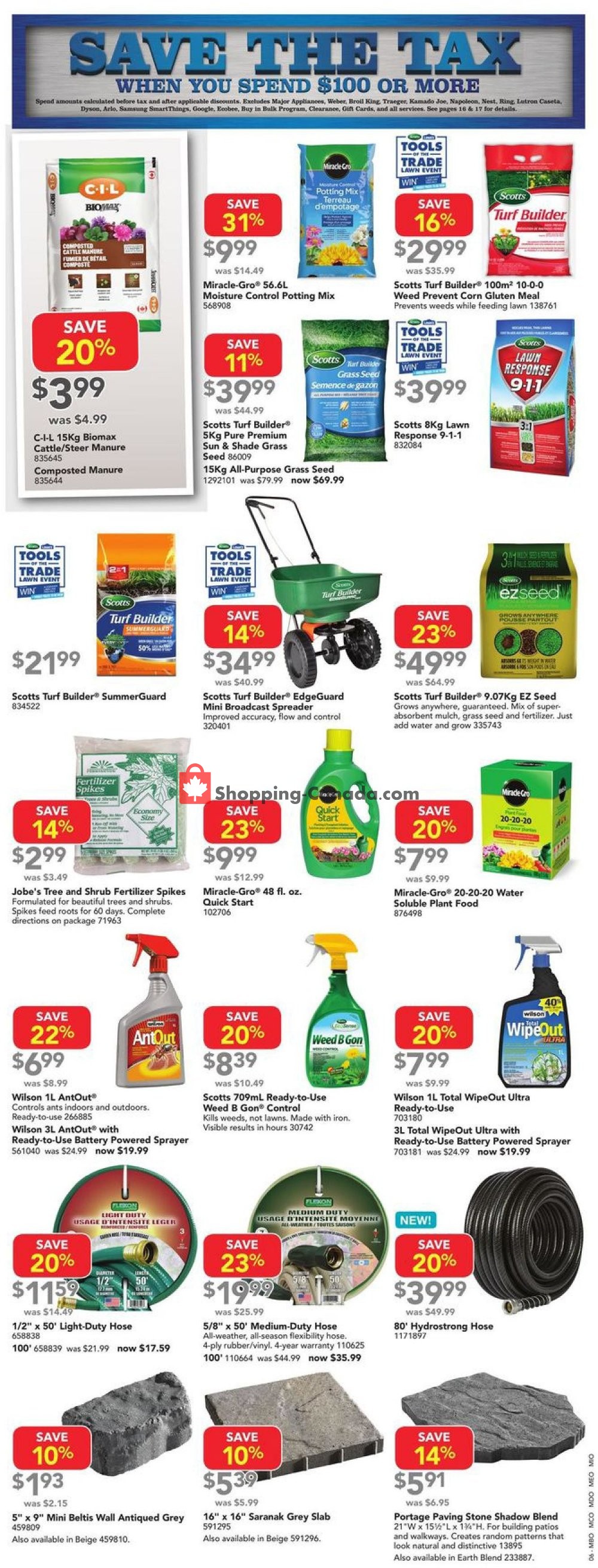 Lowe's flyer from Thursday May 16, 2019 to Wednesday May 22, 2019 - page 6