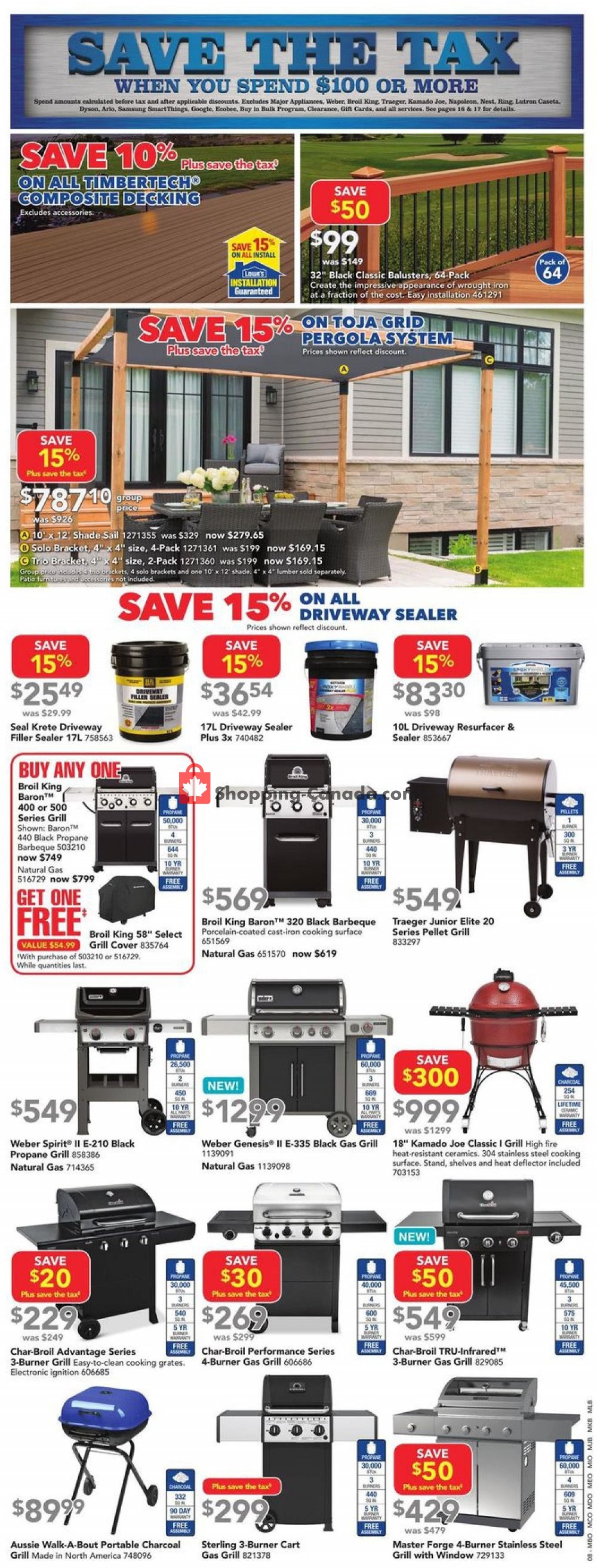 Lowe's flyer from Thursday May 16, 2019 to Wednesday May 22, 2019 - page 8
