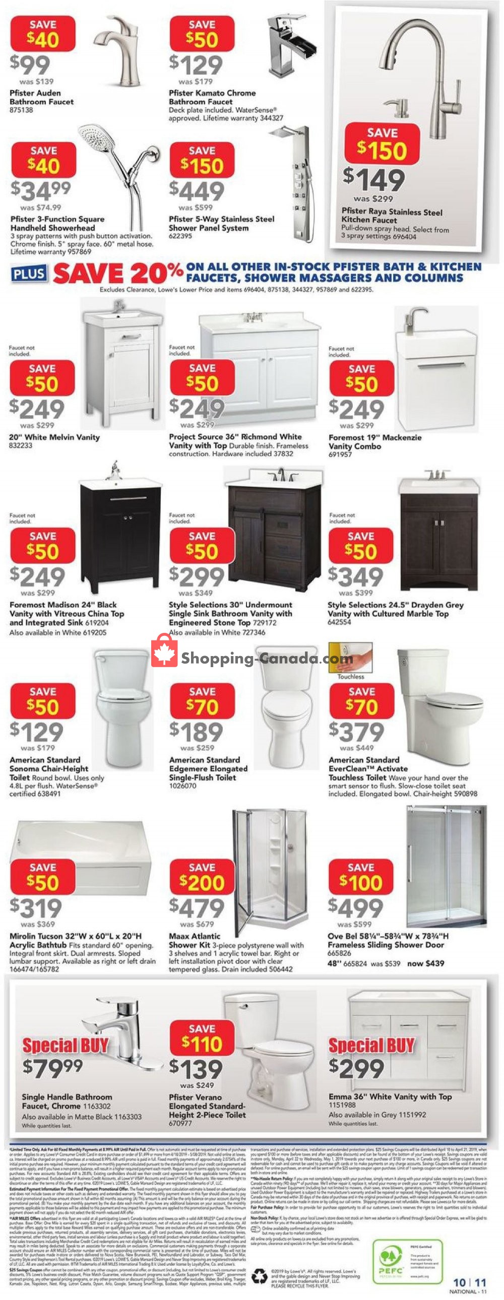 Lowe's flyer from Thursday April 18, 2019 to Wednesday April 24, 2019 - page 12