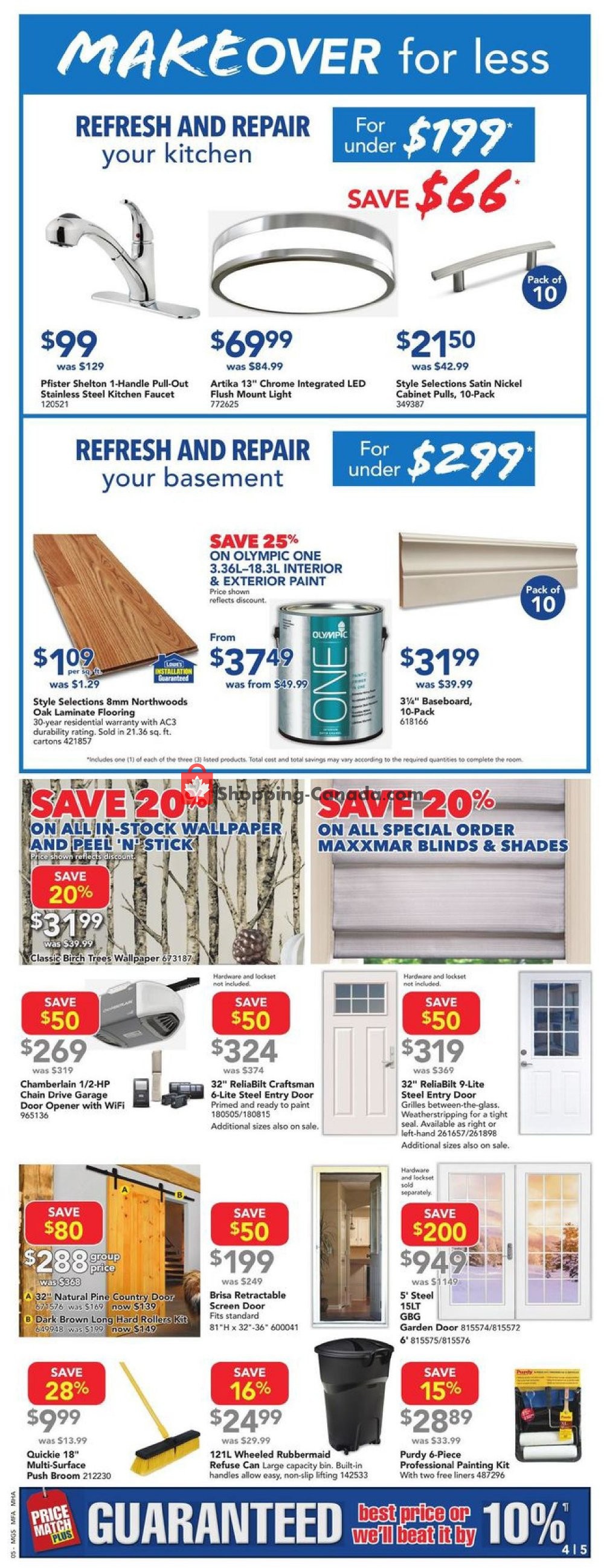 Lowe's flyer from Thursday April 18, 2019 to Wednesday April 24, 2019 - page 5