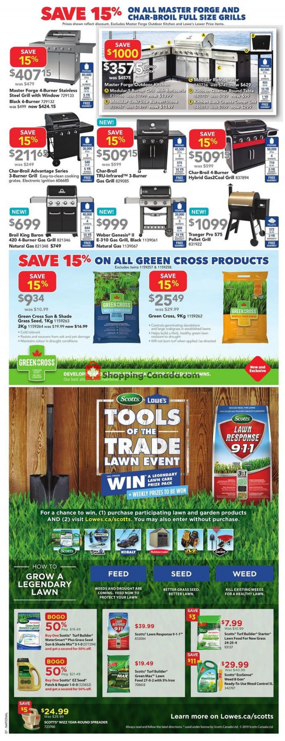 Lowe's flyer from Thursday April 18, 2019 to Wednesday April 24, 2019 - page 8