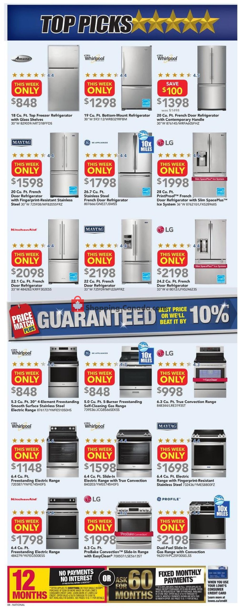 Lowe's flyer from Thursday April 18, 2019 to Wednesday April 24, 2019 - page 9