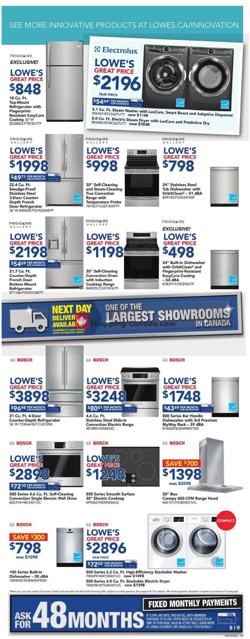 Lowe's flyer from Thursday October 18, 2018 to Wednesday October 24, 2018 - page 10