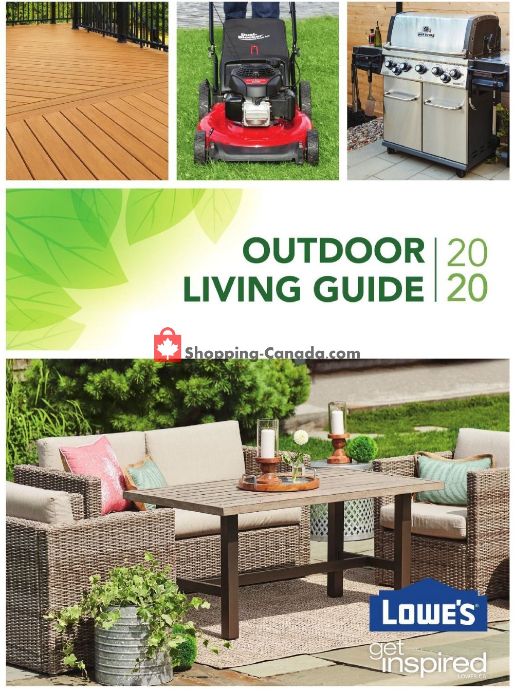 Lowe's Canada, flyer - (Outdoor Living Guide 2020 ... Lowe's Canada, flyer - (Outdoor Living Guide 2020 ... on Lowes Outdoor Living id=92262