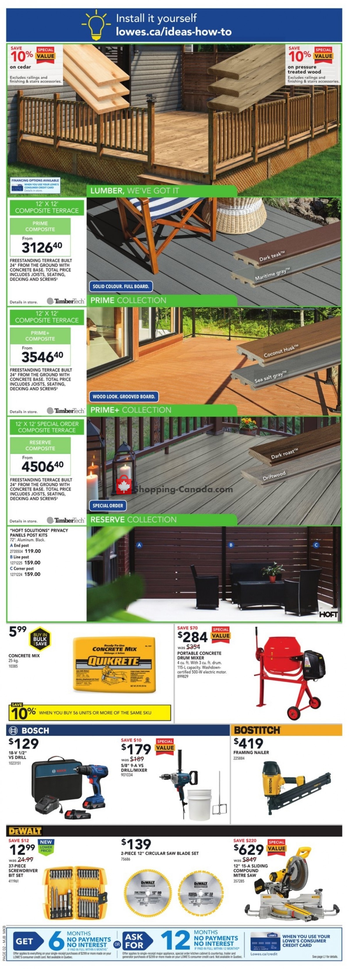 Lowe's flyer from Thursday July 15, 2021 to Wednesday July 21, 2021 - page 3