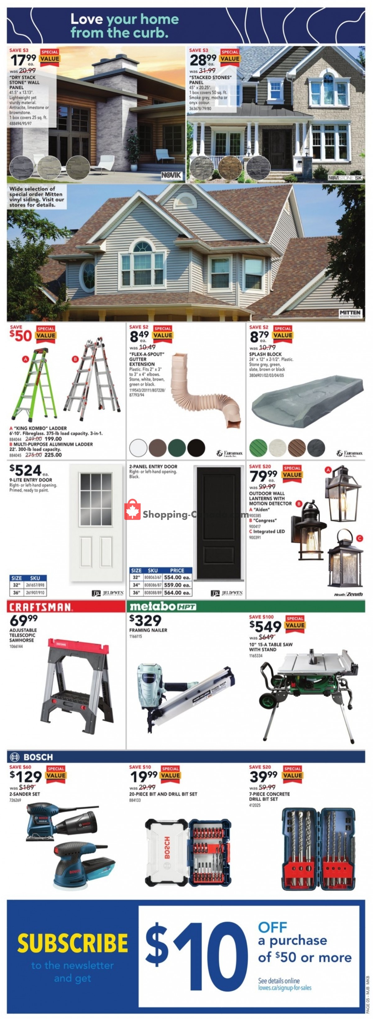 Lowe's flyer from Thursday July 15, 2021 to Wednesday July 21, 2021 - page 6