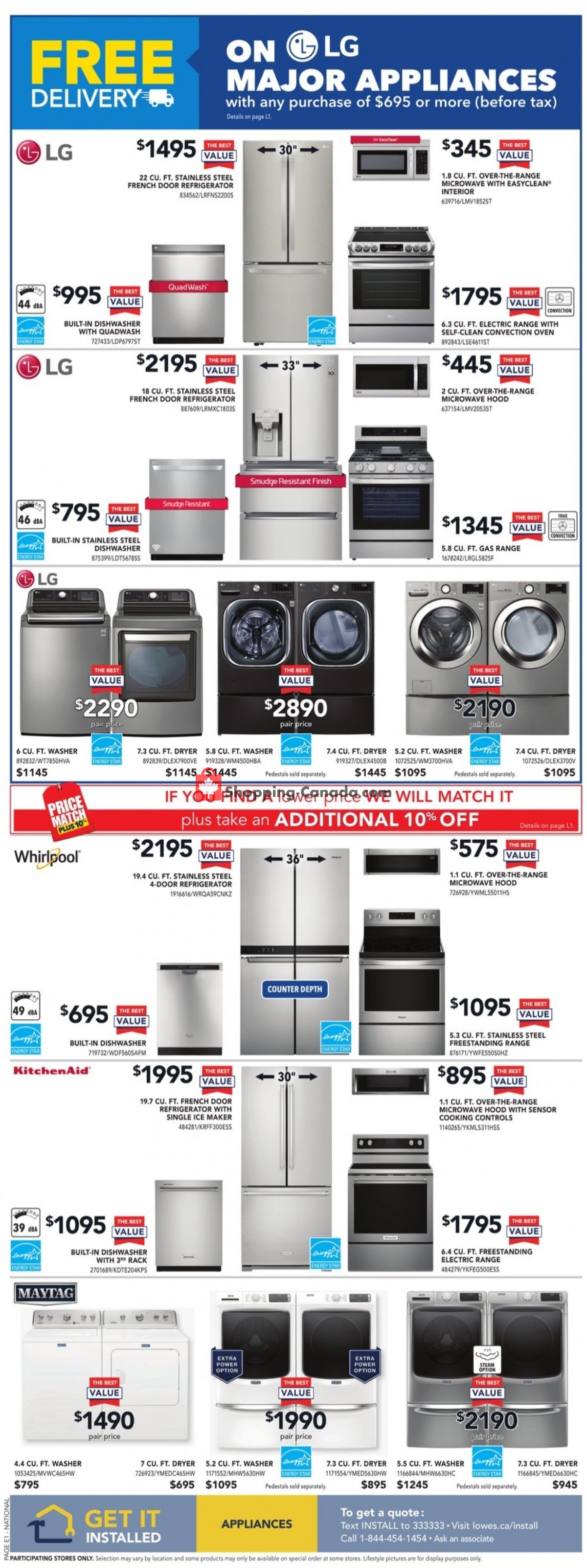 Lowe's flyer from Thursday July 15, 2021 to Wednesday July 21, 2021 - page 7