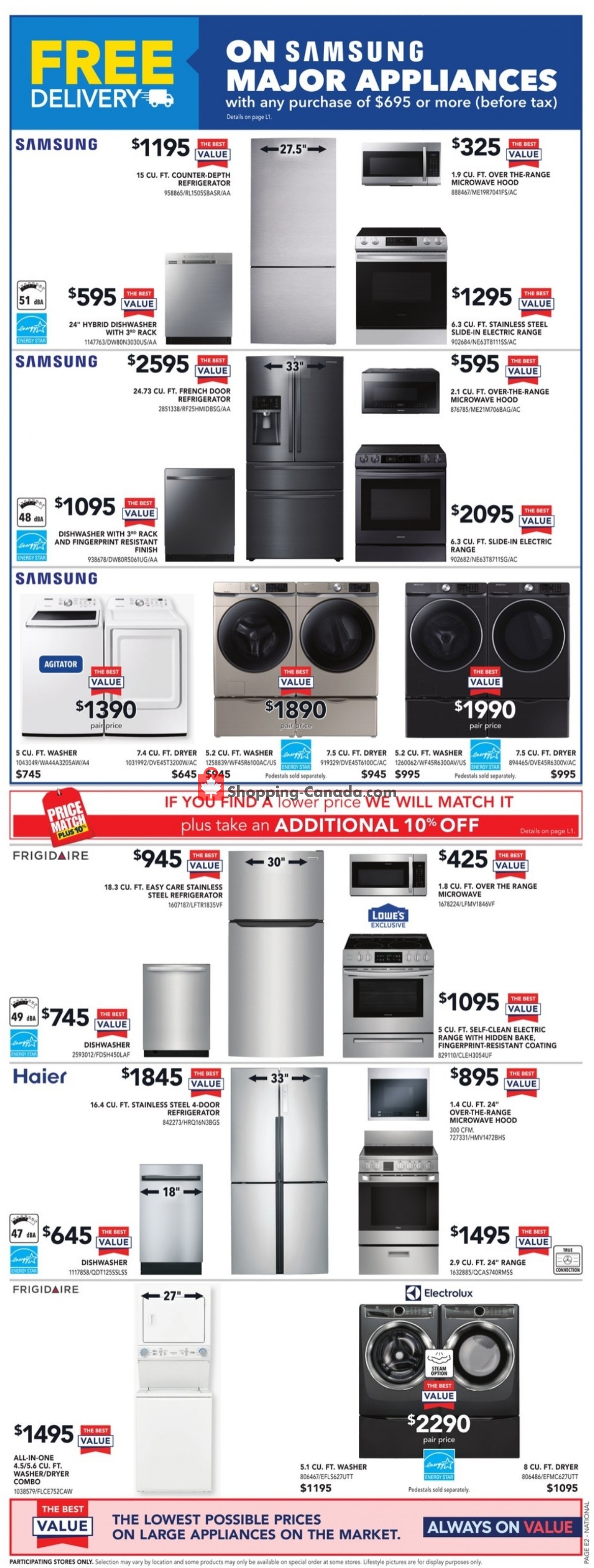 Lowe's flyer from Thursday July 15, 2021 to Wednesday July 21, 2021 - page 8