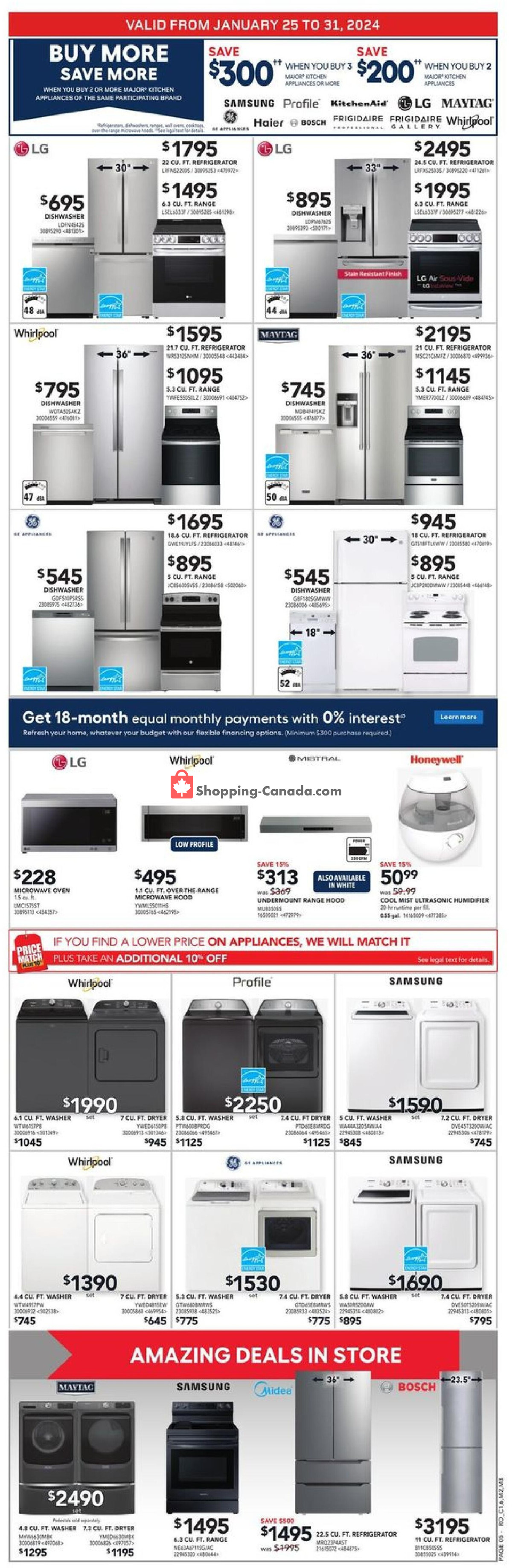 Lowe's flyer from Thursday January 25, 2024 to Wednesday February 7, 2024 - page 8
