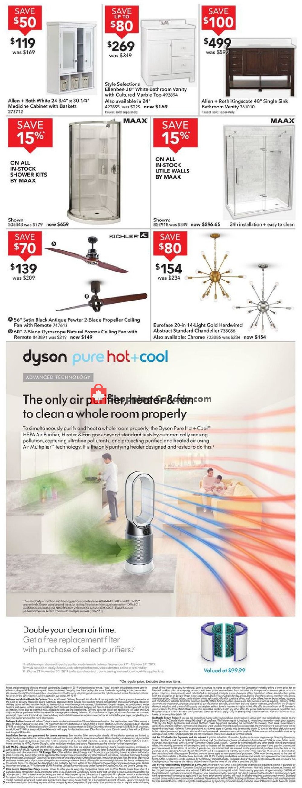 Lowe's flyer from Thursday October 3, 2019 to Wednesday October 9, 2019 - page 5