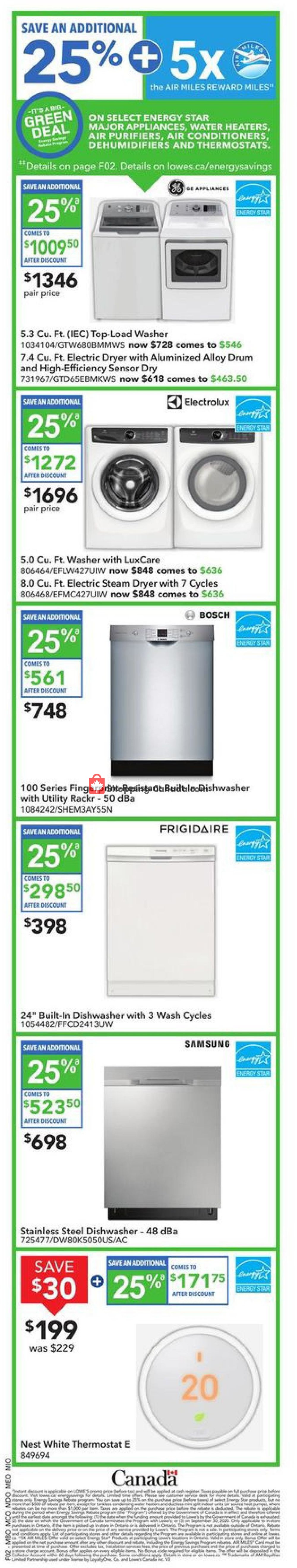 Lowe's flyer from Thursday October 3, 2019 to Wednesday October 9, 2019 - page 2