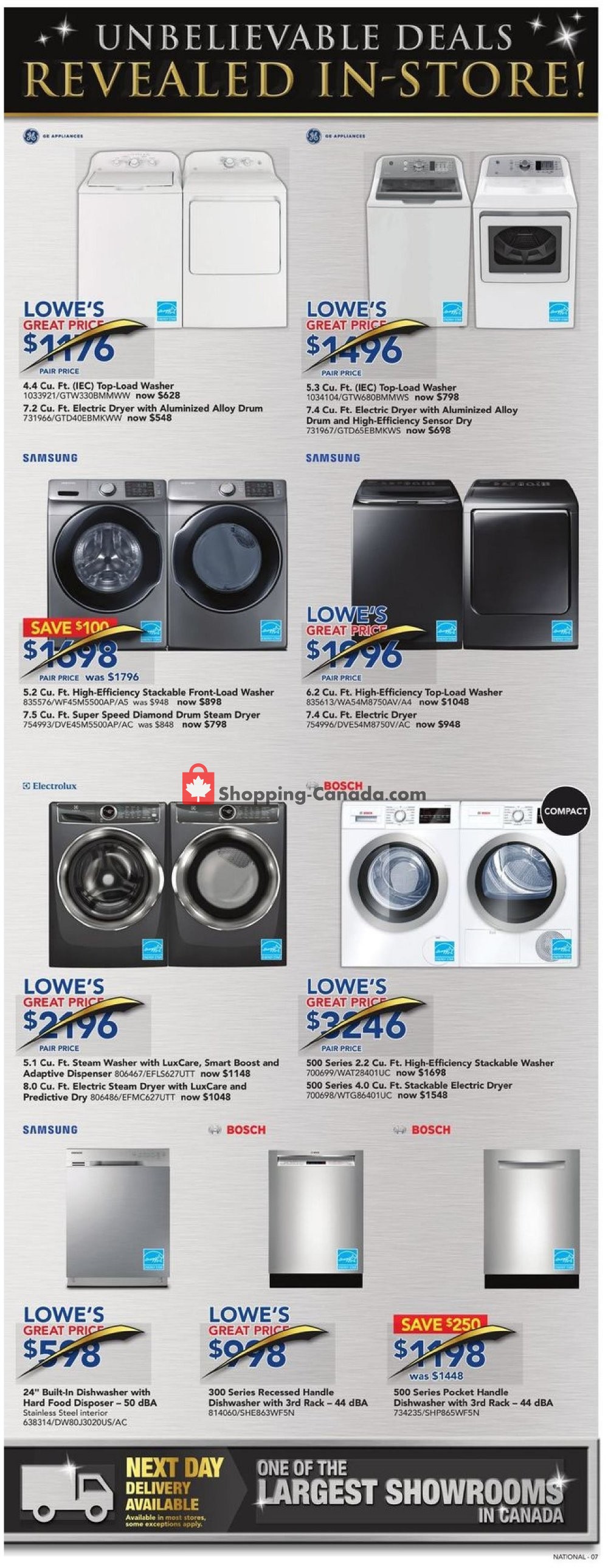 Lowe's flyer from Thursday October 25, 2018 to Wednesday October 31, 2018 - page 7