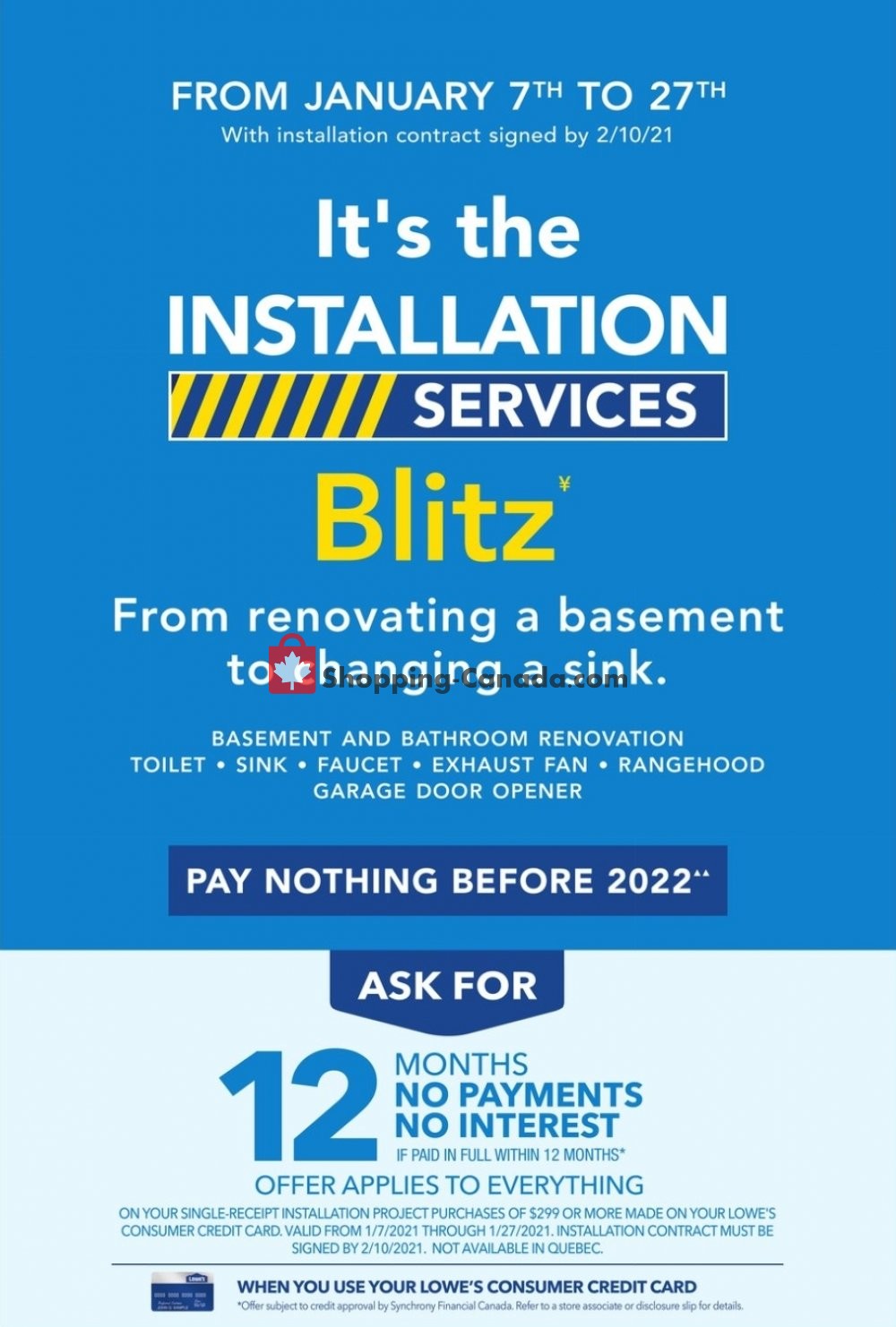 Lowe's flyer from Thursday January 21, 2021 to Wednesday January 27, 2021 - page 3