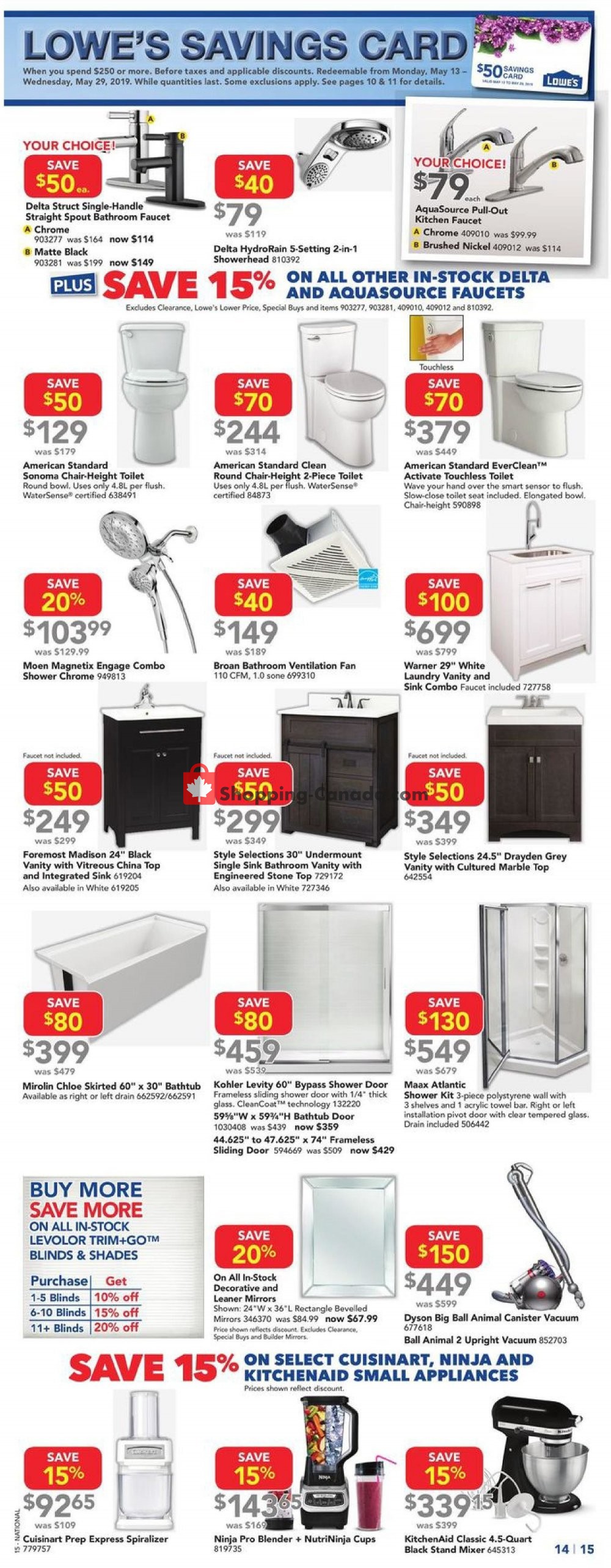 Lowe's flyer from Thursday May 9, 2019 to Wednesday May 15, 2019 - page 16