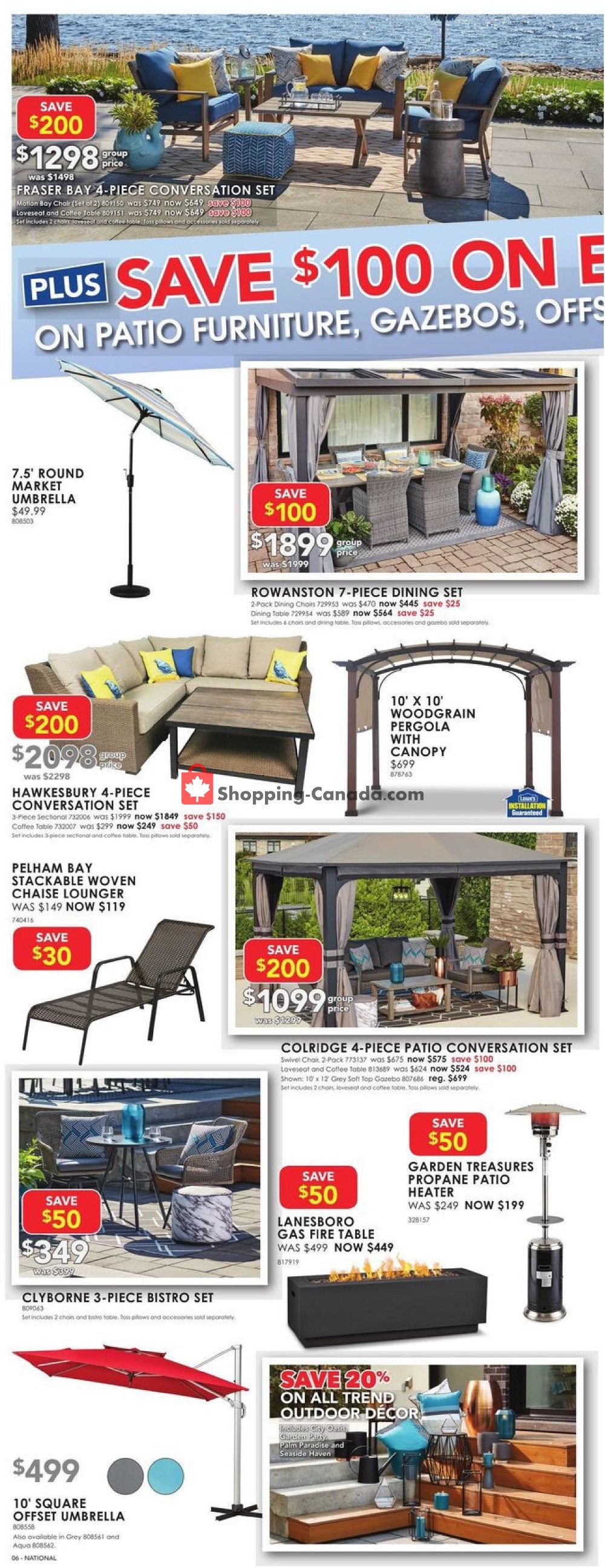 Lowe's flyer from Thursday May 9, 2019 to Wednesday May 15, 2019 - page 6