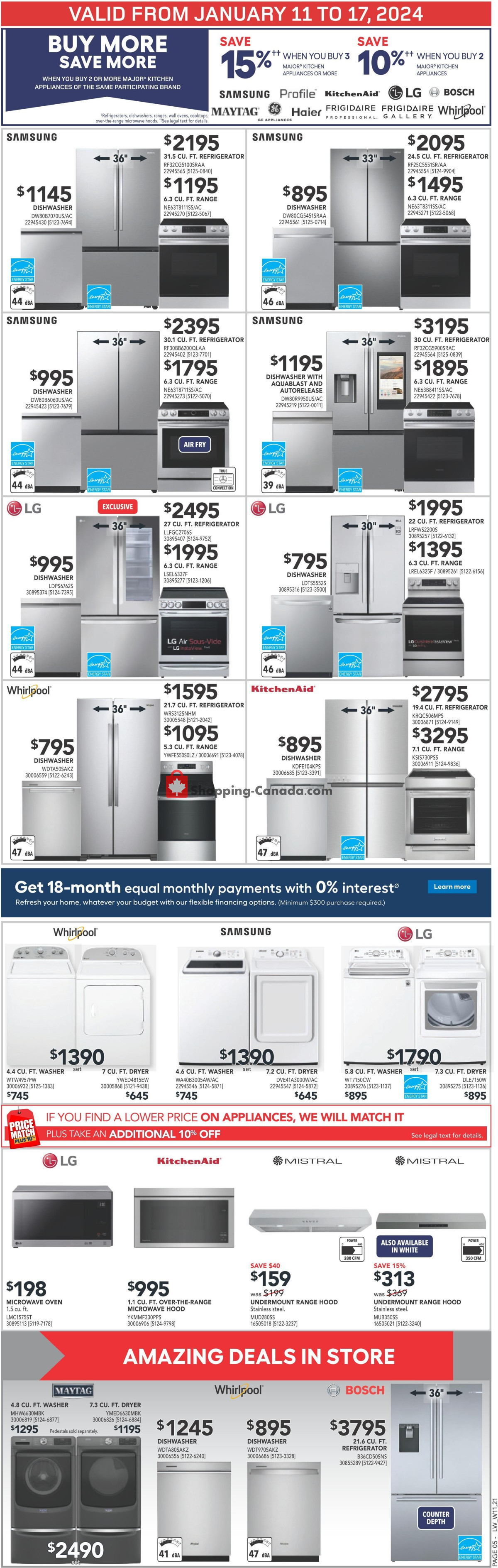 Lowe's flyer from Thursday January 11, 2024 to Wednesday January 24, 2024 - page 6
