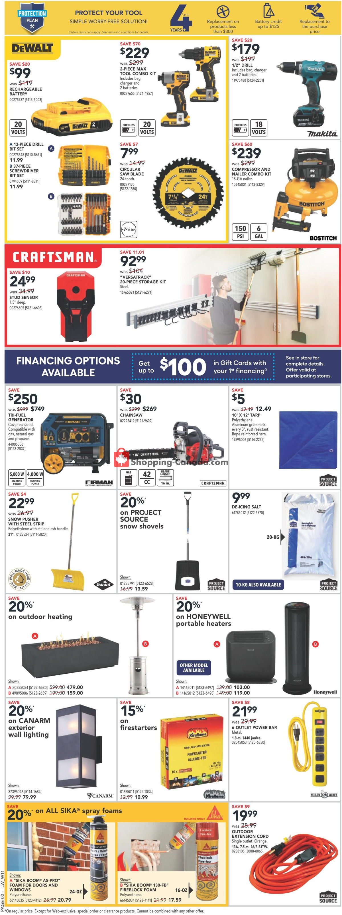 Lowe's flyer from Thursday January 11, 2024 to Wednesday January 24, 2024 - page 3