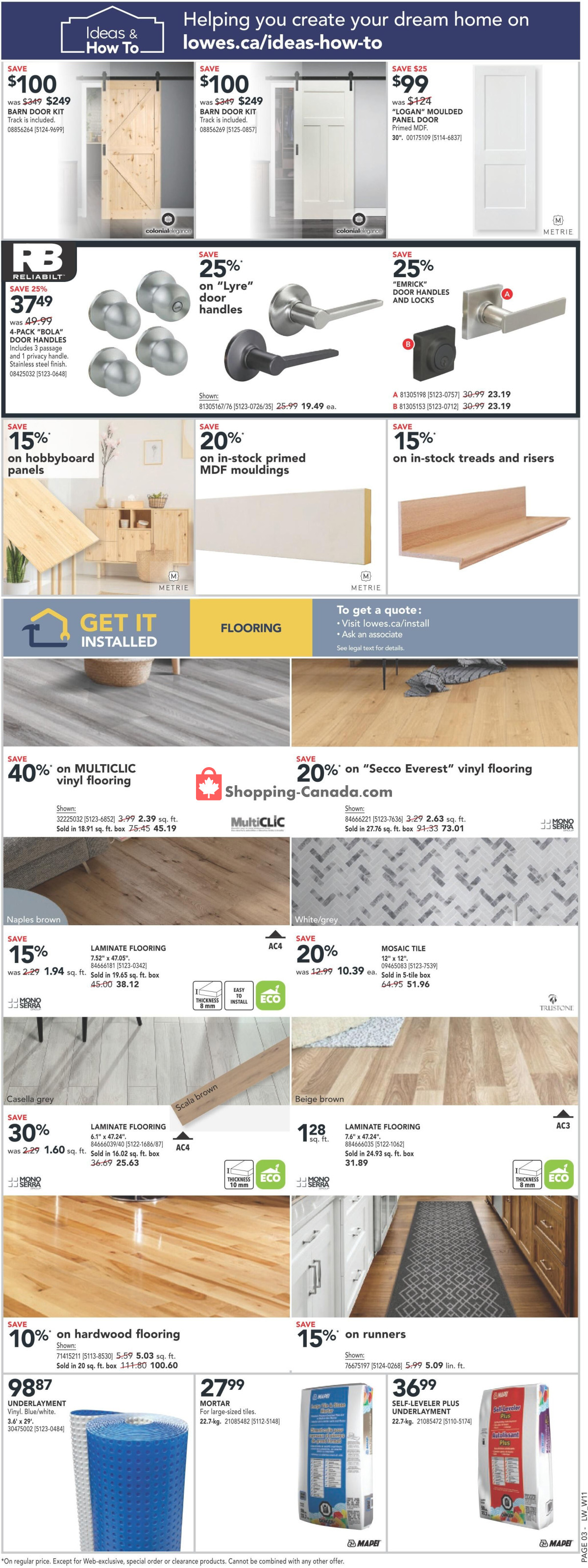 Lowe's flyer from Thursday January 11, 2024 to Wednesday January 24, 2024 - page 4