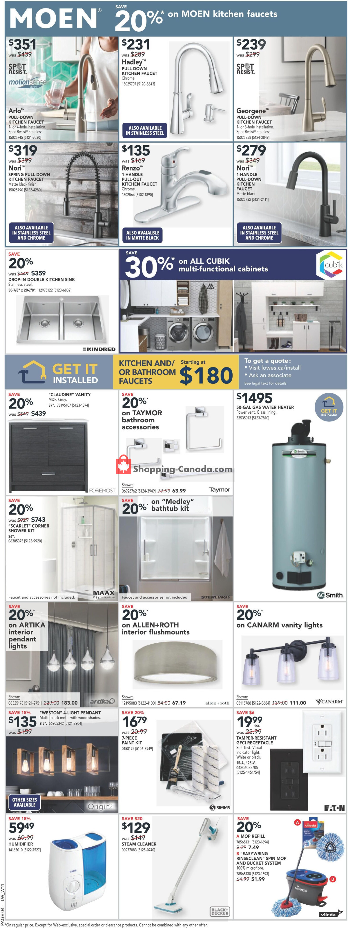 Lowe's flyer from Thursday January 11, 2024 to Wednesday January 24, 2024 - page 5