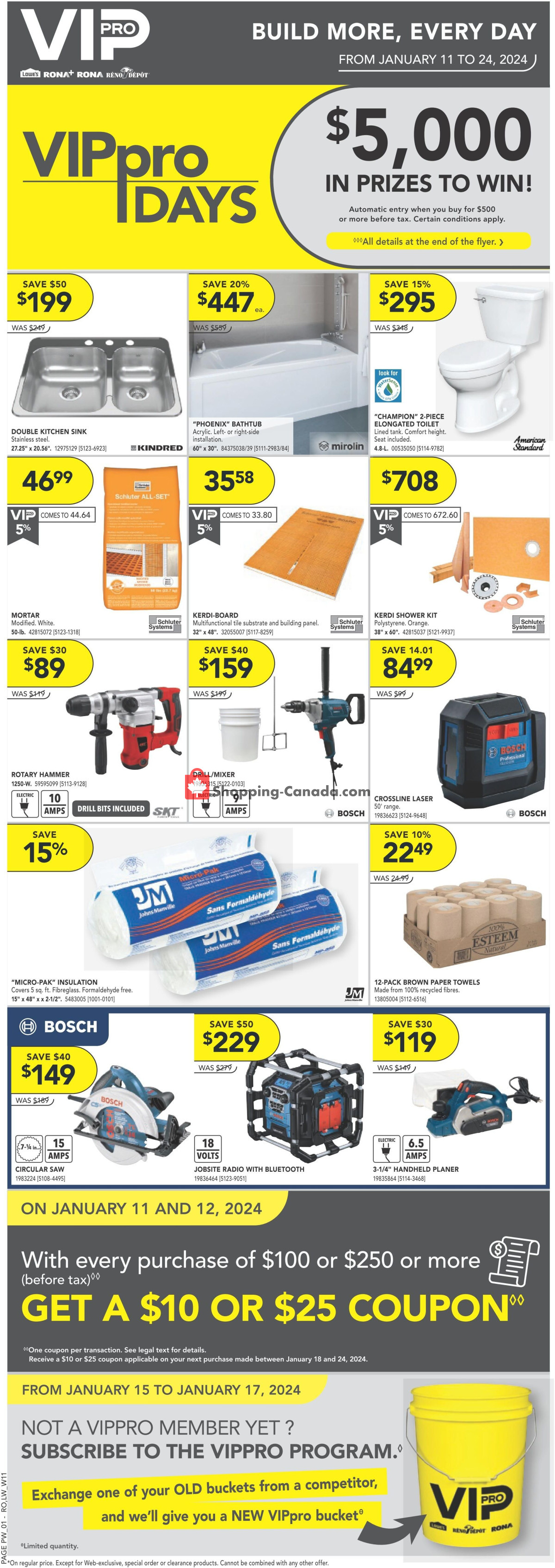 Lowe's flyer from Thursday January 11, 2024 to Wednesday January 24, 2024 - page 8