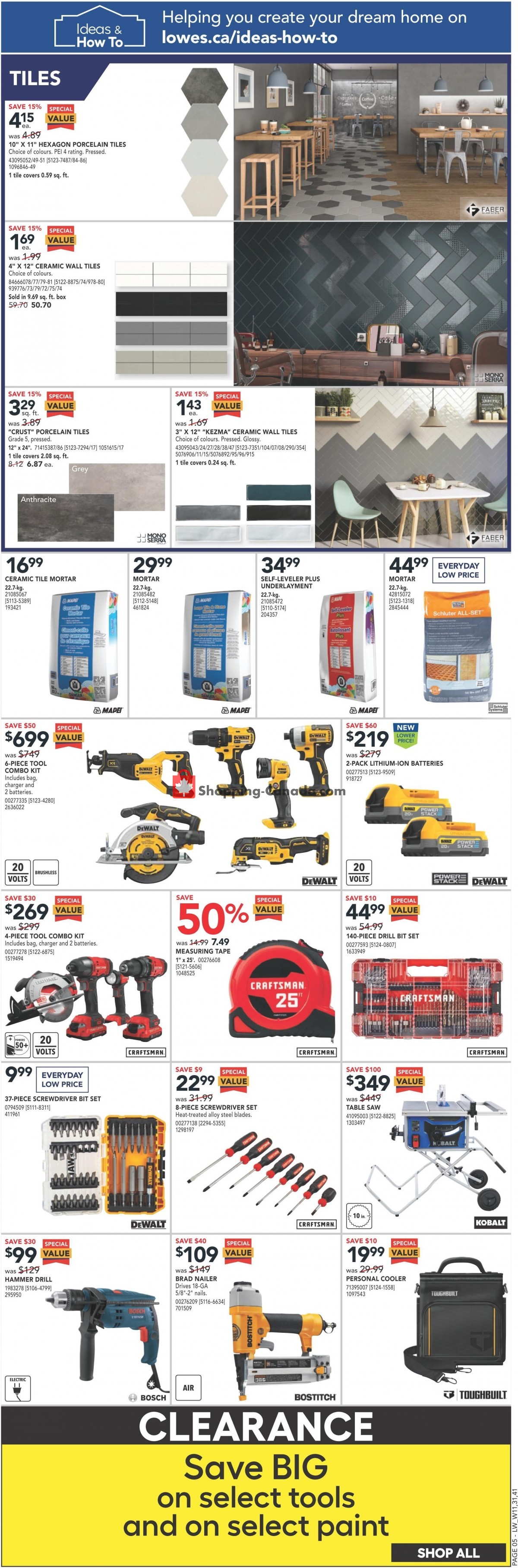 Lowe's flyer from Thursday January 19, 2023 to Wednesday January 25, 2023 - page 7