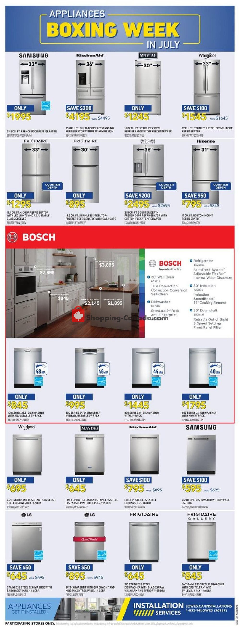 Lowe's flyer from Thursday July 2, 2020 to Wednesday July 8, 2020 - page 10
