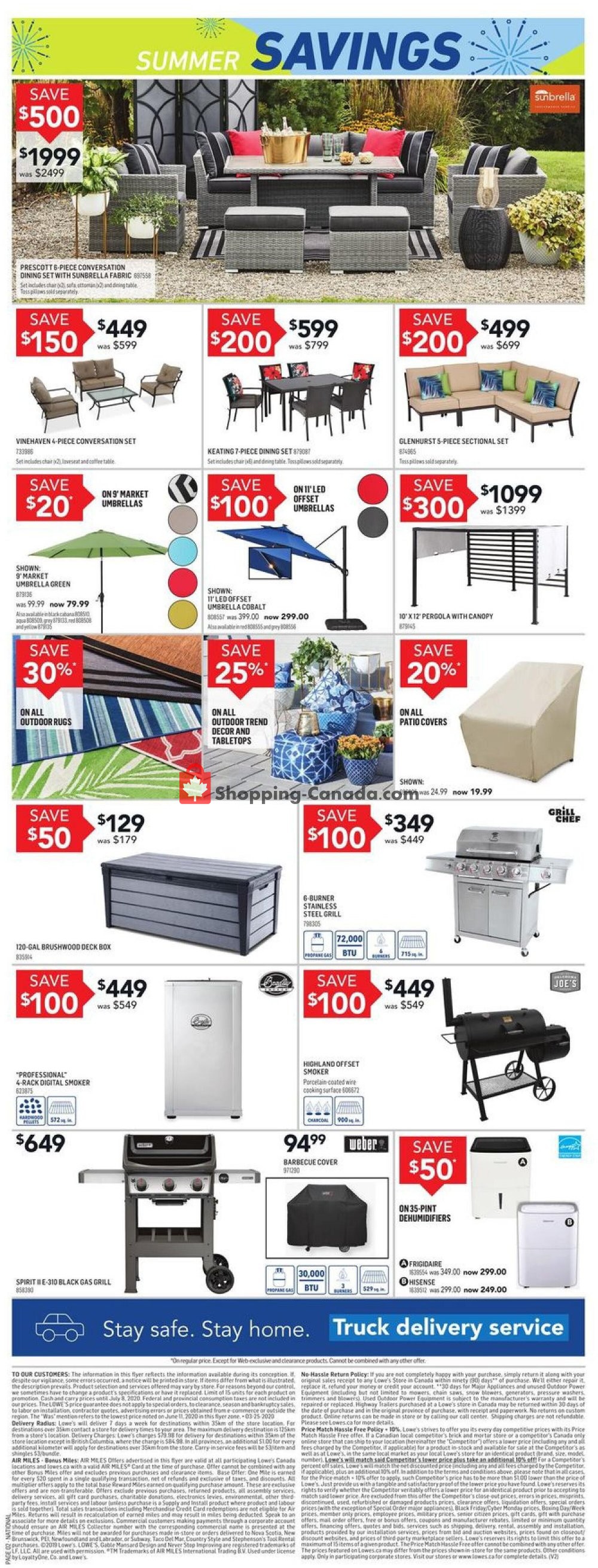 Lowe's flyer from Thursday July 2, 2020 to Wednesday July 8, 2020 - page 3