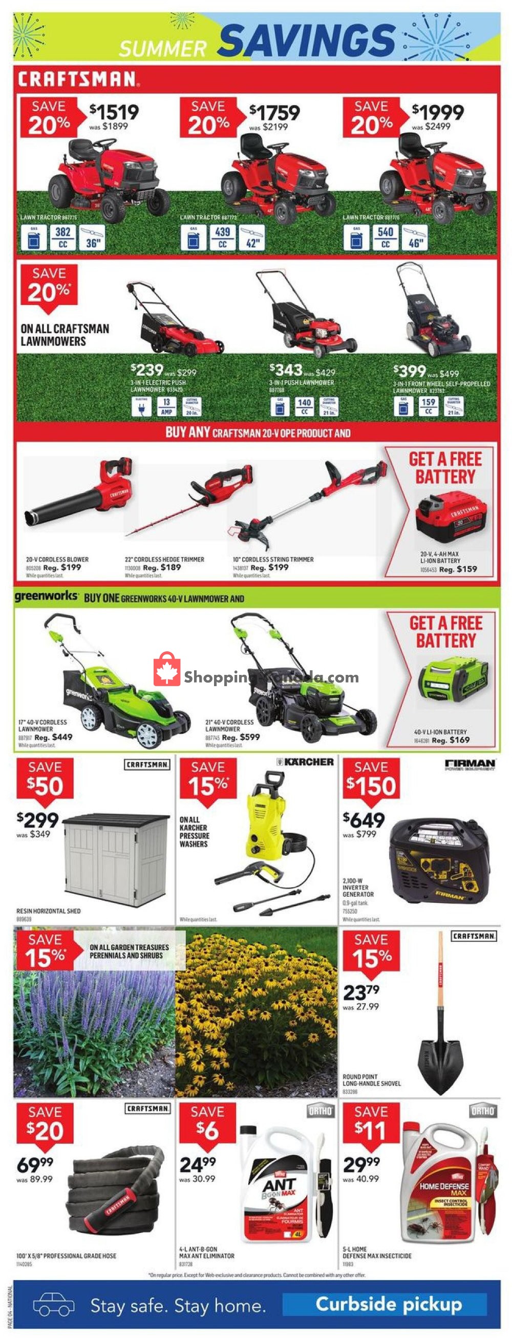 Lowe's flyer from Thursday July 2, 2020 to Wednesday July 8, 2020 - page 5