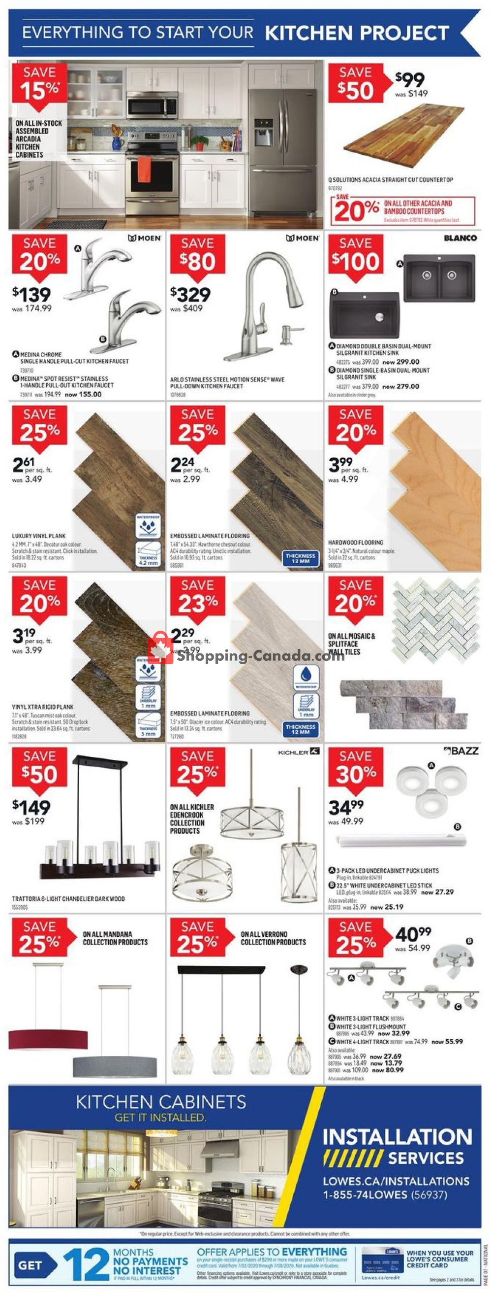 Lowe's flyer from Thursday July 2, 2020 to Wednesday July 8, 2020 - page 8
