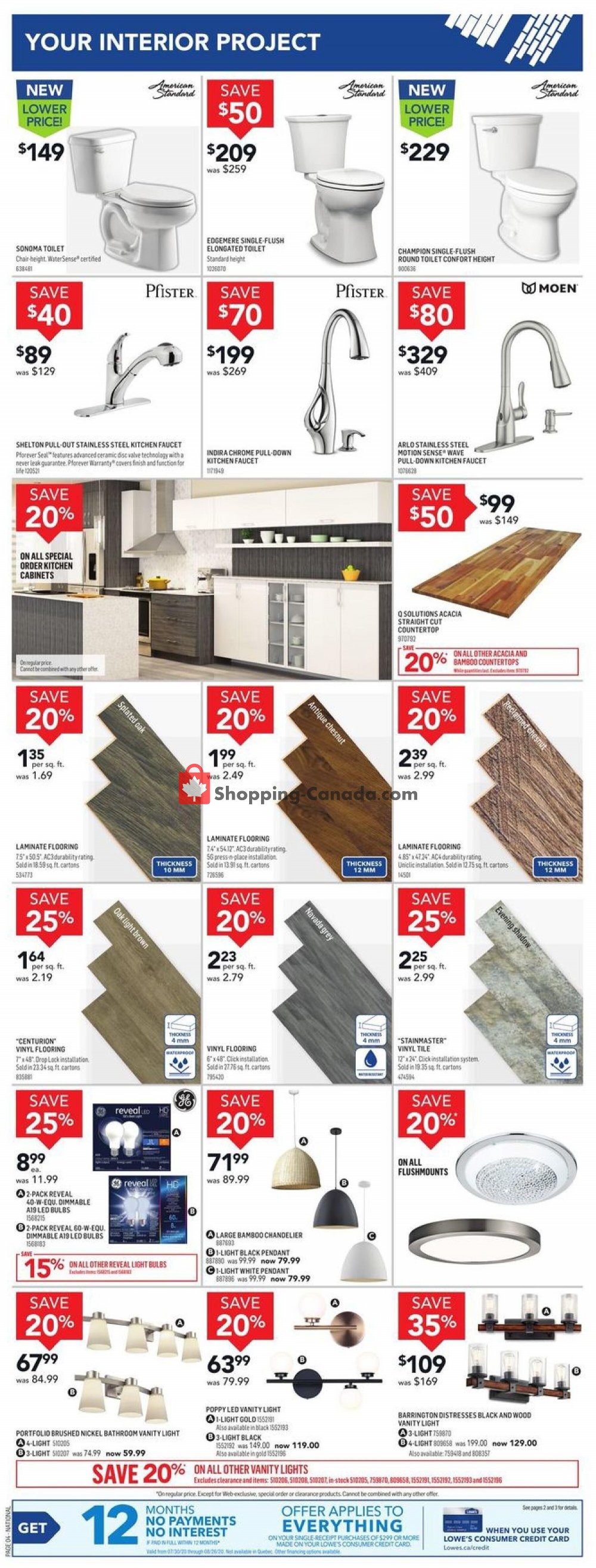 Lowe's flyer from Thursday July 30, 2020 to Wednesday August 5, 2020 - page 5