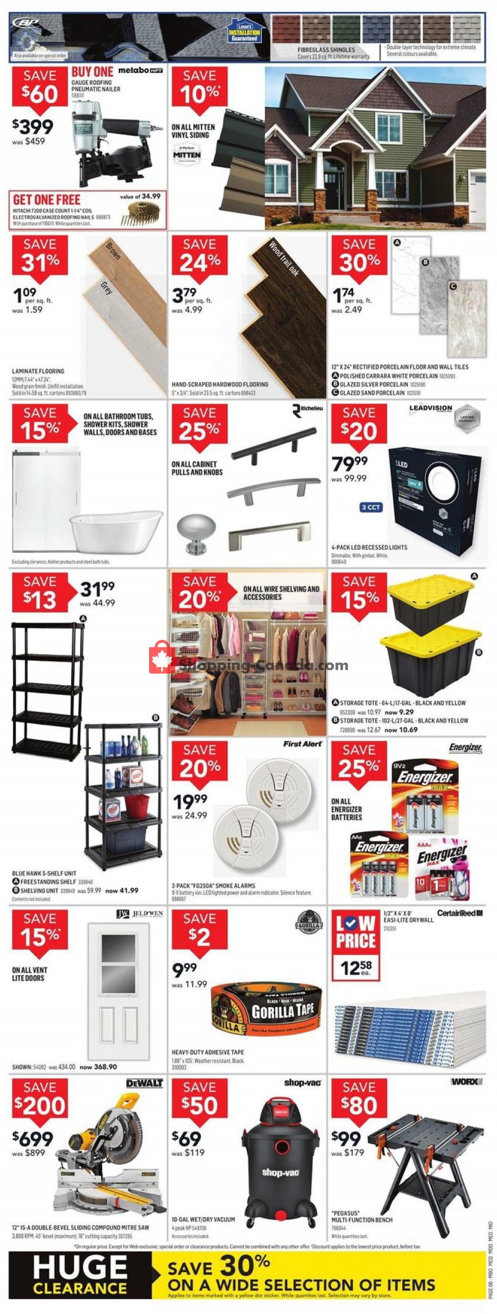 Lowe's flyer from Thursday July 30, 2020 to Wednesday August 5, 2020 - page 8