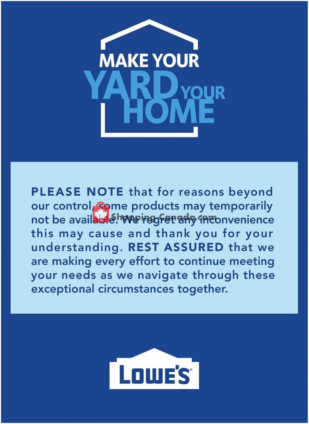 Lowe's Canada, flyer (Summer Savings ON) June 18 June 24, 2020