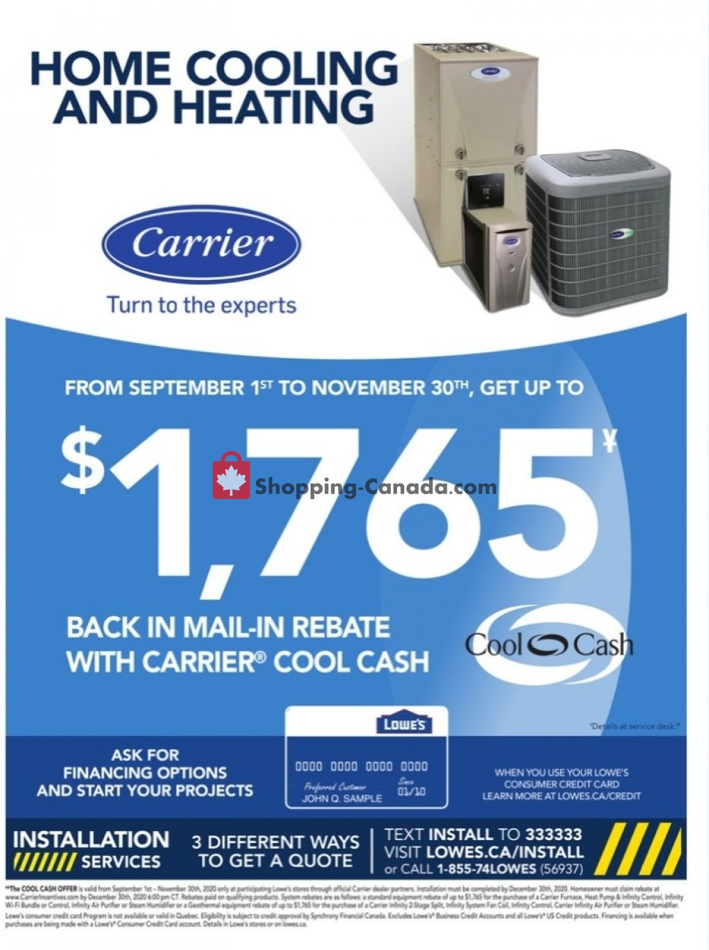 Lowe's flyer from Thursday October 8, 2020 to Wednesday October 14, 2020 - page 11