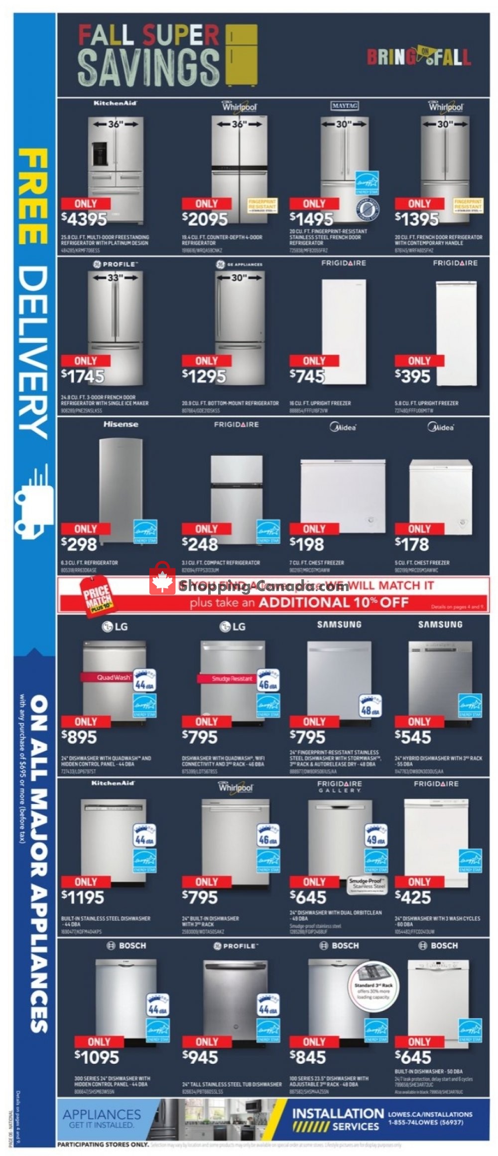 Lowe's flyer from Thursday October 8, 2020 to Wednesday October 14, 2020 - page 6