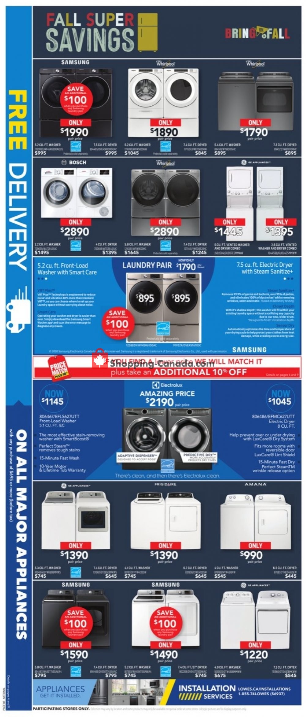 Lowe's flyer from Thursday October 8, 2020 to Wednesday October 14, 2020 - page 8