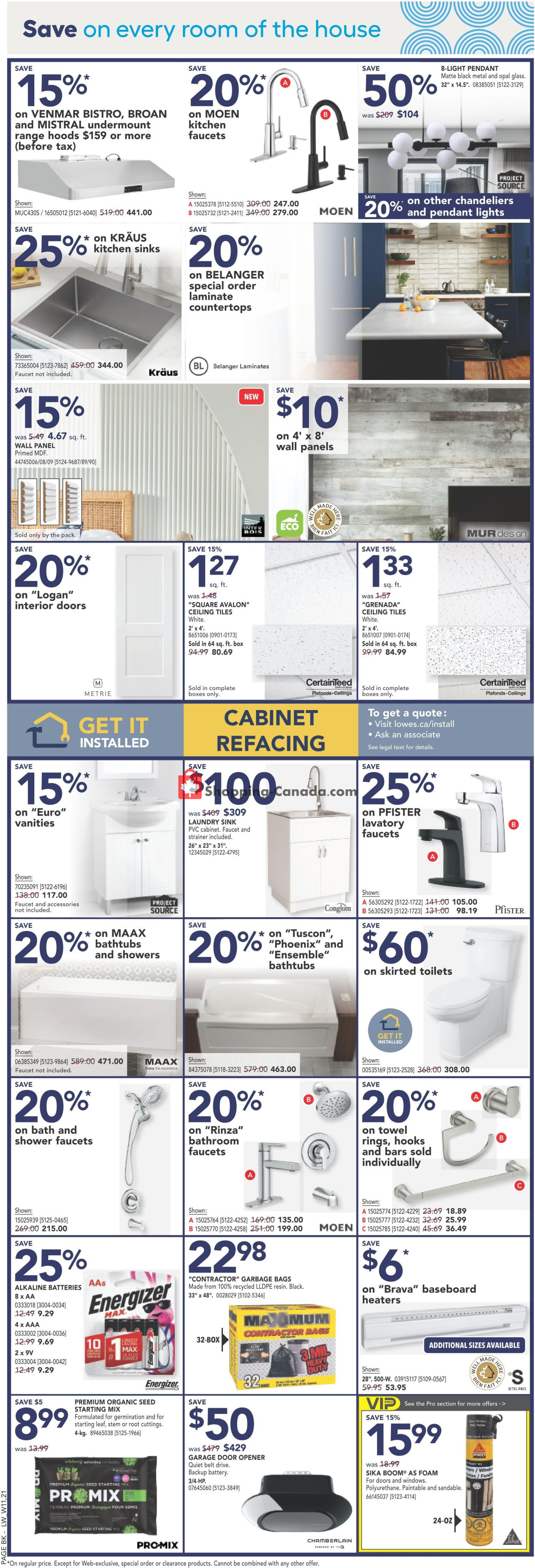 Lowe's flyer from Thursday February 22, 2024 to Wednesday March 6, 2024 - page 2