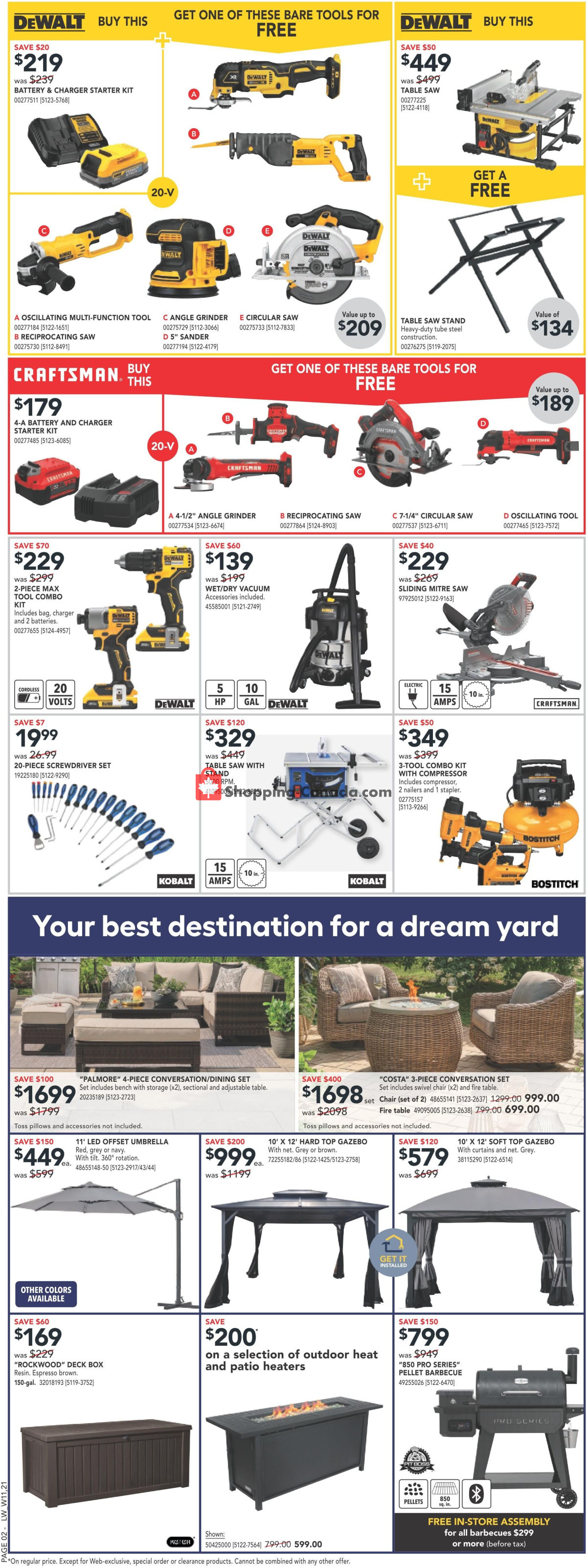 Lowe's flyer from Thursday February 22, 2024 to Wednesday March 6, 2024 - page 3