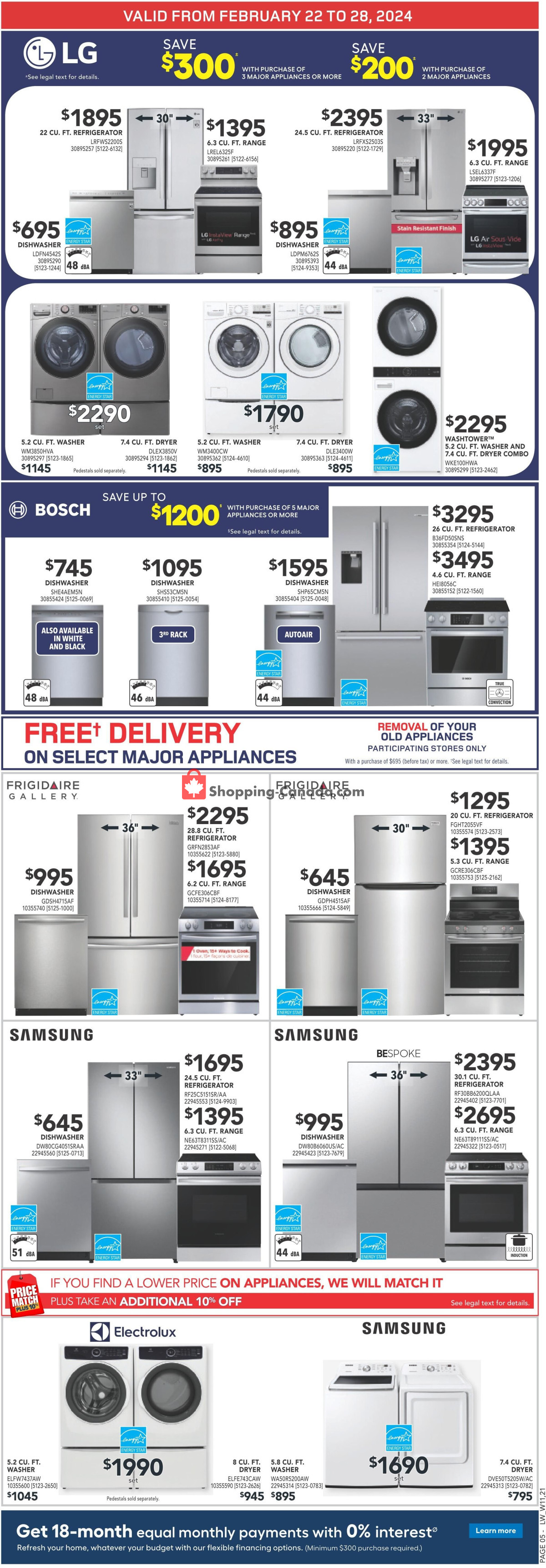 Lowe's flyer from Thursday February 22, 2024 to Wednesday March 6, 2024 - page 6